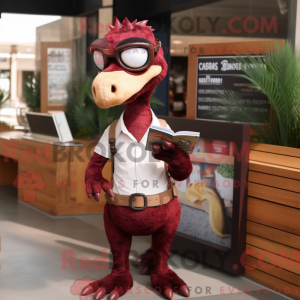 Mascot character of a...