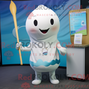 Mascot character of a Cream...