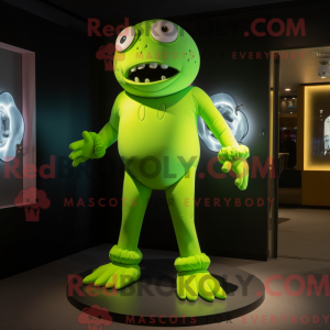 Mascot character of a Lime...
