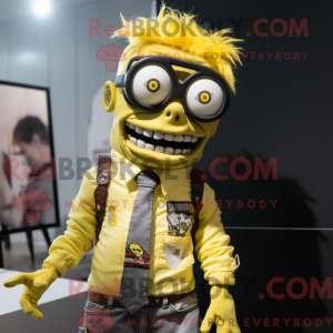 Personagem de máscara de um...