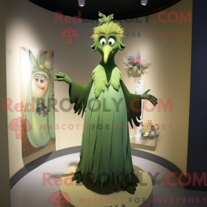 Mascot character of a Olive...