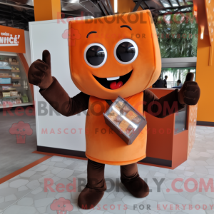 Maskot karakter af en...