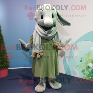 Mascot character of a Olive...