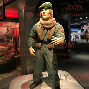 Maskot postava Gi Joe...