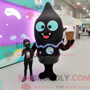 Mascot character of a Black...
