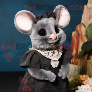 Mascot character of a Black...