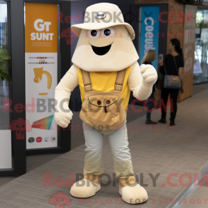 Personagem de máscara de...