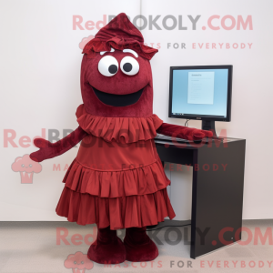Mascottekarakter van een...