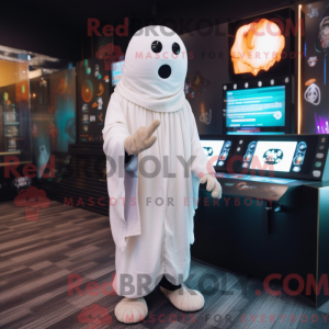 Mascot character of a Ghost...