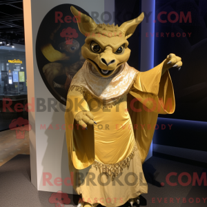 Mascot character of a Gold...
