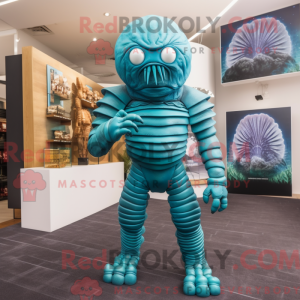 Máscara de cor trilobita...