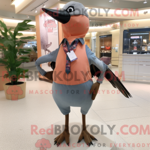 Mascot character of a Peach...