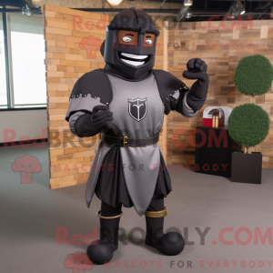 Mascot character of a Black...