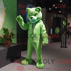 Mascot character of a Lime...