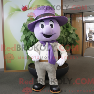 Personagem de máscara de...