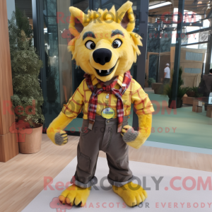 Personnage mascotte d une...
