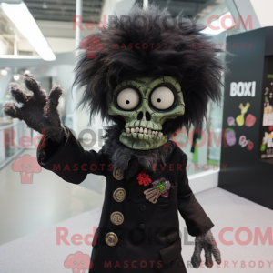 Mascot character of a Black...