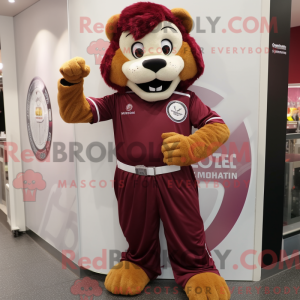 Mascot character of a...