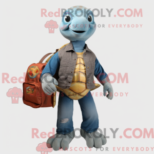 Mascot character of a Gray...
