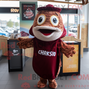 Mascot character of a...