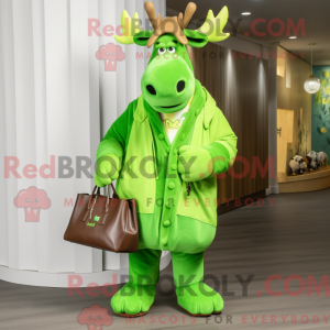 Mascot character of a Lime...