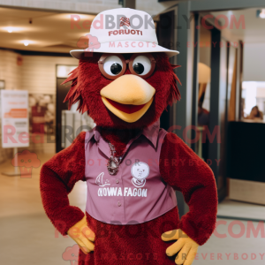 Mascot character of a...