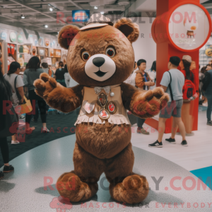 Personnage mascotte d un...