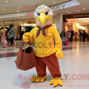 Mascot character of a Gold...