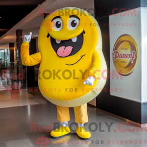 Mascot character of a Lemon...