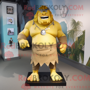 Mascot character of a Gold...