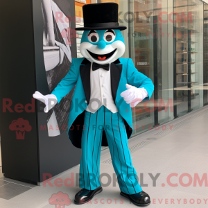 Maskotfigur af en turkis...