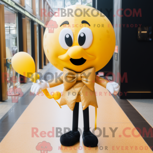 Mascot character of a Gold...