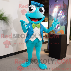 Mascot karakter van een...
