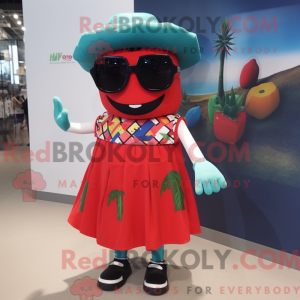 Personagem de máscara de...