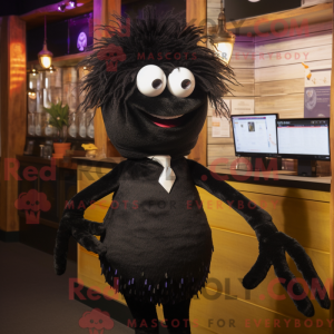 Mascot character of a Black...