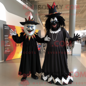 Mascot character of a Black...