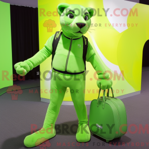 Mascot character of a Lime...