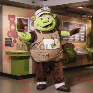 Mascot character of a...