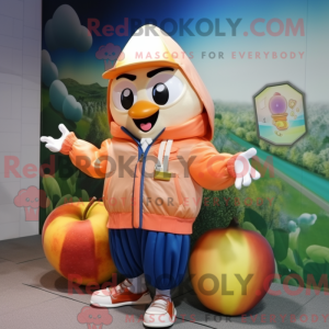 Mascottefiguur van een...