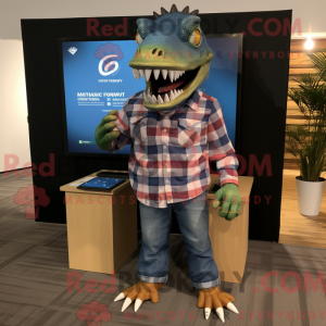 Mascottekarakter van een...