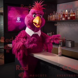 Mascot character of a...