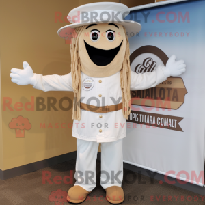 Mascot character of a Cream...