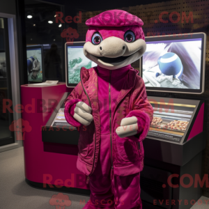 Mascottekarakter van een...
