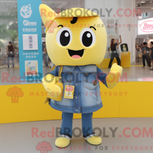 Mascot character of a Lemon...
