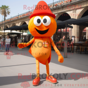 Mascot character of a...