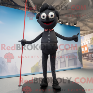 Mascot character of a Black...