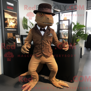 Personagem de máscara de um...