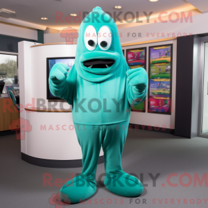 Mascot karakter van een...