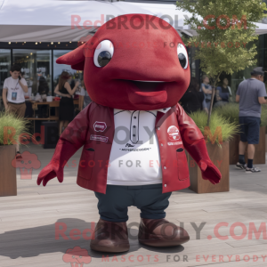 Mascot character of a...