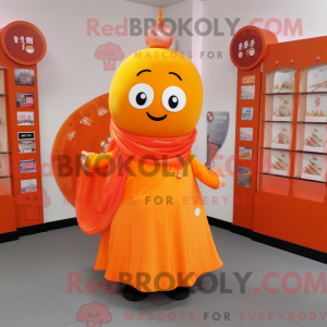 Mascot karakter van een...